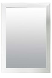 MirrorOutlet New Modern Bright White layered Wall Mirror 5ft6X3ft6 1672mmX1060mm - Size: 1 Pack - thumbnail 3