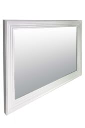 MirrorOutlet New Modern Bright White layered Wall Mirror 5ft6X3ft6 1672mmX1060mm - Size: 1 Pack - thumbnail 7