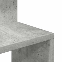 Berkfield Home Wall Corner Shelf Concrete Grey 32x32x127, 5 cm Engineered Wood - thumbnail 7