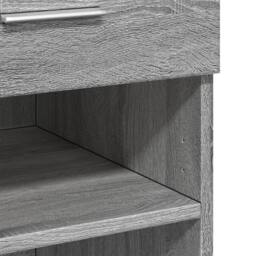 Berkfield Home Sideboard Grey Sonoma 80x42.5x93 cm Engineered Wood - thumbnail 8