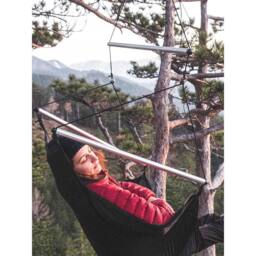 Ticket To The Moon Moon Chair - Hanging Hammock Chair in Black - thumbnail 4