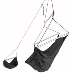 Ticket To The Moon Moon Chair - Hanging Hammock Chair in Black - thumbnail 1