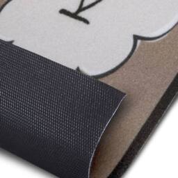THE RUGS Cook & Clean Anti Slip Kitchen Runner Polyester Floor Rug in Beige - Size: 50 cm x 150 cm - thumbnail 3