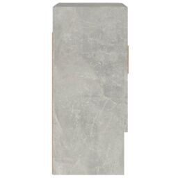 Berkfield Home Wall Cabinet Concrete Grey 60x31x70 cm Engineered Wood - Size: 60 x 31 x 70 cm - thumbnail 6