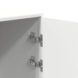 Berkfield Home Storage Cabinet White 50x45x103.5 cm Engineered Wood - thumbnail 9
