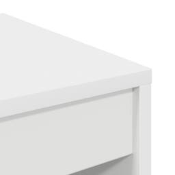 Berkfield Home Minimalist Writing Desk White Particle board 60 x 40 x 76 cm - thumbnail 7