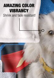 Superman 2025 Krypto Diamond Silky Touch Super Soft Throw Blanket 152 X 127 cm in White - thumbnail 4