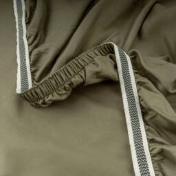 Bedable 100% Cotton Deep Fitted Sheet Sateen 460 Thread Count - (Up to 36cm) in Green - Size: Single Fitted - thumbnail 2
