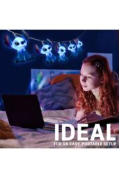 Disney Stitch 3D String Lights in Blue - thumbnail 2