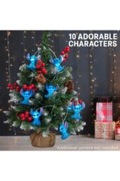 Disney Stitch 3D String Lights in Blue - thumbnail 6