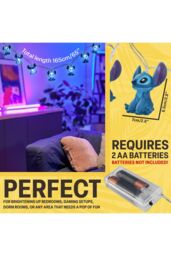Disney Stitch 3D String Lights in Blue - thumbnail 3
