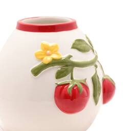 The Cottage Garden Mother's Day Handpainted Embossed Tomato Vase - Small - thumbnail 3
