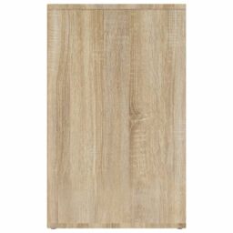Berkfield Home Dressing Cabinet Sonoma Oak 80x40x65 cm Engineered Wood in Brown - Size: 80 x 40 x 65 cm - thumbnail 4