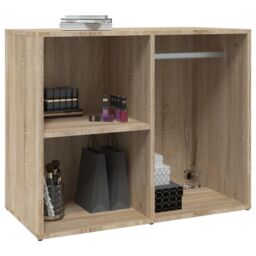 Berkfield Home Dressing Cabinet Sonoma Oak 80x40x65 cm Engineered Wood in Brown - Size: 80 x 40 x 65 cm - thumbnail 5