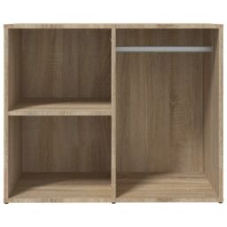Berkfield Home Dressing Cabinet Sonoma Oak 80x40x65 cm Engineered Wood in Brown - Size: 80 x 40 x 65 cm - thumbnail 3