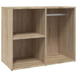 Berkfield Home Dressing Cabinet Sonoma Oak 80x40x65 cm Engineered Wood in Brown - Size: 80 x 40 x 65 cm - thumbnail 2