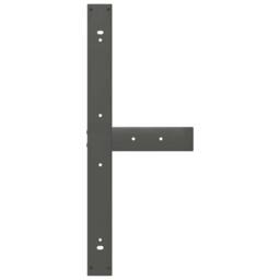 Berkfield Home Dining Table Legs T-Shaped¬†2 pcs Anthracite 100x35x(72-73) cm Steel in Dark Grey - thumbnail 7