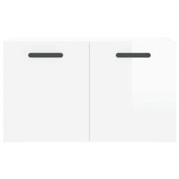 Berkfield Home Wall Cabinet High Gloss White 60x36.5x35 cm Engineered Wood - thumbnail 5