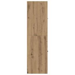 Berkfield Home Apothecary Cabinet Artisian Oak 30x41x144.5 cm Engineered Wood in Brown - thumbnail 6