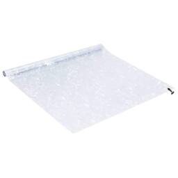 Berkfield Home Decorative Window Films 2 pcs Frosted Flowers Pattern PVC in Clear - thumbnail 5