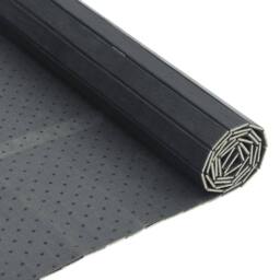 Berkfield Home Rug Rectangular Grey 70x100 cm Bamboo in Dark Grey - Size: Medium - thumbnail 5