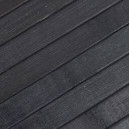 Berkfield Home Rug Rectangular Grey 70x100 cm Bamboo in Dark Grey - Size: Medium - thumbnail 7
