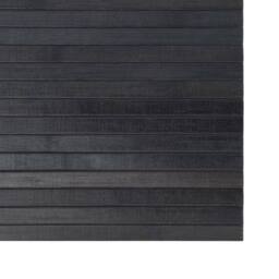 Berkfield Home Rug Rectangular Grey 70x100 cm Bamboo in Dark Grey - Size: Medium - thumbnail 6