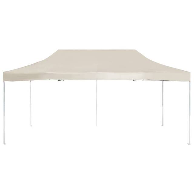 Berkfield Home Professional Folding Party Tent Aluminium 6x3 m Cream in Beige - image 1