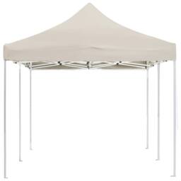 Berkfield Home Professional Folding Party Tent Aluminium 6x3 m Cream in Beige - thumbnail 4