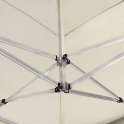 Berkfield Home Professional Folding Party Tent Aluminium 6x3 m Cream in Beige - thumbnail 7