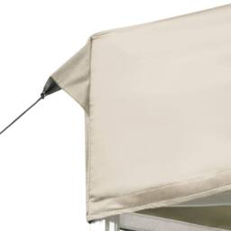Berkfield Home Professional Folding Party Tent Aluminium 6x3 m Cream in Beige - thumbnail 5