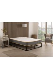 The Foam People The Saffron Comfort All Foam Mattress 8 Inch Deep Memory & Supportive Foam in Grey - Size: Small Double - thumbnail 2