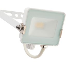 Loops Outdoor IP65 Waterproof Floodlight - 10W Cool White LED - Matt White Aluminium - thumbnail 3