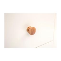Cabinet Bits Castelli 3 Drawer Desk - Dressing Table Wood Knob in Off-White - thumbnail 4