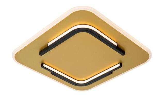 Netlighting Lucide ANDREAS Flush ceiling light LED 1x30W 2700K Matt Gold Brass in Metallic Gold - image 1