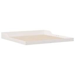Berkfield Home Modern White 200 x 200 cm Pine wood - thumbnail 3