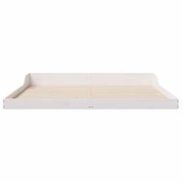 Berkfield Home Modern White 200 x 200 cm Pine wood - thumbnail 5