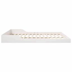 Berkfield Home Modern White 200 x 200 cm Pine wood - thumbnail 6