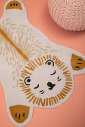 Orsina Kids Knit Pouffe in Pink - thumbnail 2