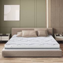 The White Stone Medium-Firmness Orthopedic Mattress, 25 cm - 90 x 205 cm in White - Size: EU Single - thumbnail 3