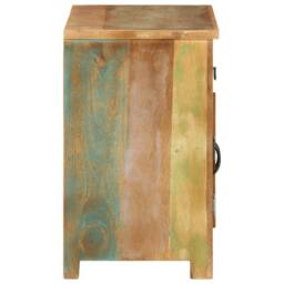 Berkfield Home Sideboard 68x35x55 cm Solid Wood Reclaimed - Size: 68 x 35 x 55 cm - thumbnail 1