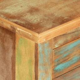 Berkfield Home Sideboard 68x35x55 cm Solid Wood Reclaimed - Size: 68 x 35 x 55 cm - thumbnail 6