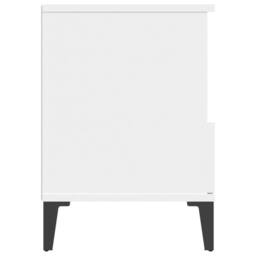 Berkfield Home Bedside Cabinets 2 pcs White 40x35x50 cm - Size: 40 x 35 x 50 cm - thumbnail 9