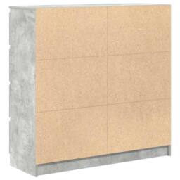 Berkfield Home Sideboard Concrete Grey 100x35x99 cm Engineered Wood - Size: 100 x 35 x 99 cm - thumbnail 8