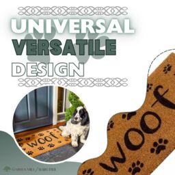 Marco Paul Non Slip Door Mat - Woof - Size: Medium - thumbnail 5