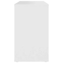 Berkfield Home Side Cabinet White 60x30x50 cm Engineered Wood - Size: 60 x 30 x 50 cm - thumbnail 5