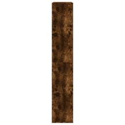 Berkfield Home Bookcase Smoked Oak 100x33x187.5 cm Engineered Wood in Brown - thumbnail 5