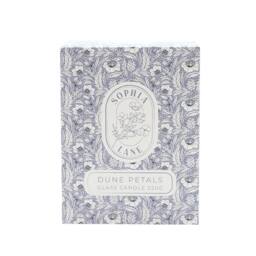 Sophia Lane Dune Petals Floral Candle - 250g in Light Blue - thumbnail 8