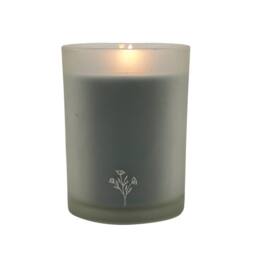 Sophia Lane Dune Petals Floral Candle - 250g in Light Blue - thumbnail 4