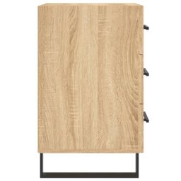 Berkfield Home Bedside Cabinet Sonoma Oak 40x40x66 cm Engineered Wood in Brown - Size: 40 x 40 x 66 cm - thumbnail 6